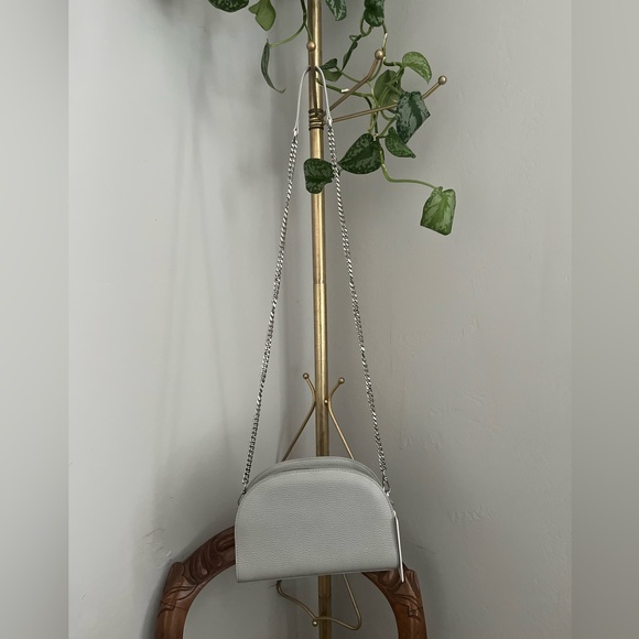 Ted Baker NWT ~ Pom Pom Gray Crossbody Bag - Picture 2 of 11